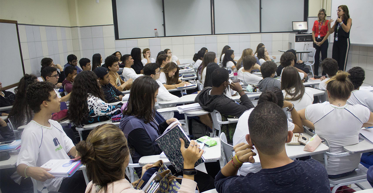 Imagem: Boas-vindas ao Terceirão 2019